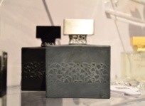Osaïto (grey) and Akowa (black) by M. Micallef at Esxence 2016 | The Perfume Magpie